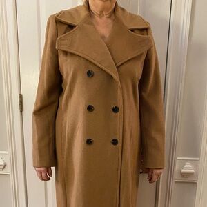 Alex Marie Camel Wool Coat